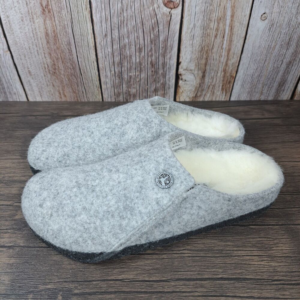 Birkenstock Zermatt Shearling Wool Felt Mule Youth Women's Sz US 3 Narrow EU34